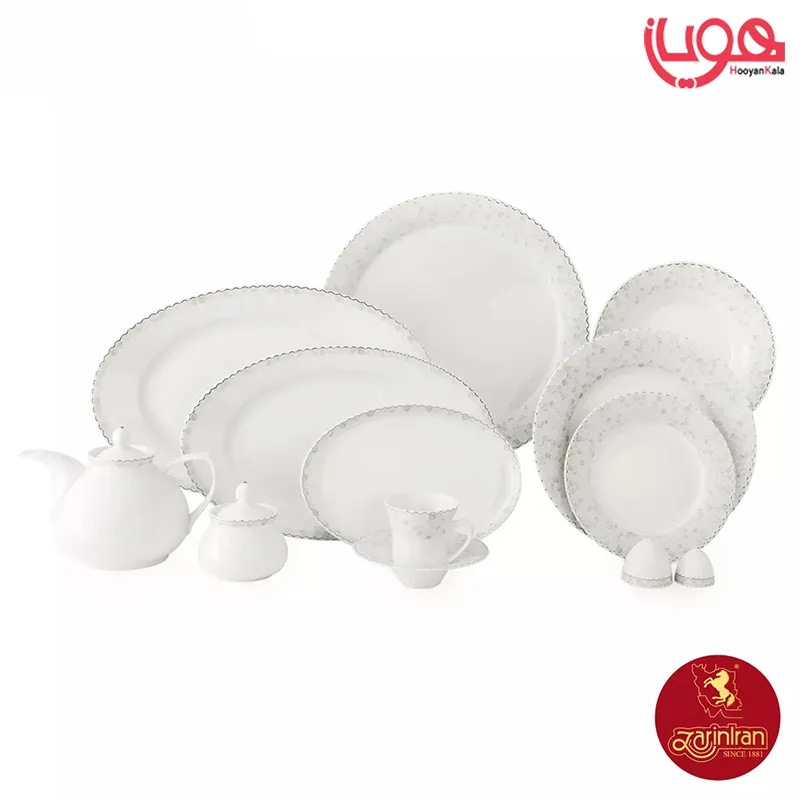 سرویس هانیکام چینی زرین شهرزاد 12 نفره 81 پارچه