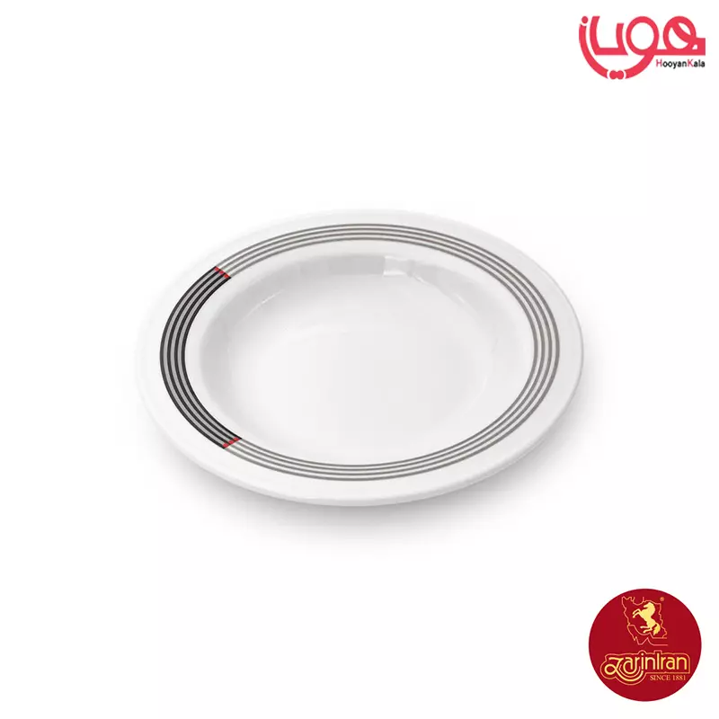 بشقاب گود چینی زرین هتلی 49 سایز 20 طرح وگاس