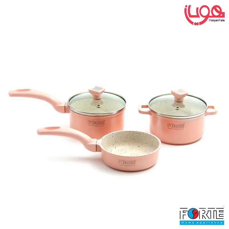 سرویس پخت و پز سیسمونی فورته گرانیتی 6 پارچه