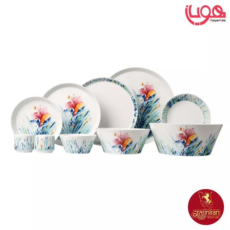 سرویس وی نا چینی زرین فرم اس 6 نفره 31 پارچه