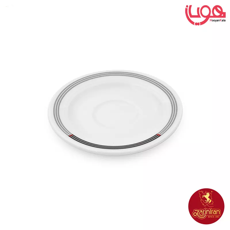 نعلبکی چینی زرین هتلی 49 سایز 13 طرح وگاس