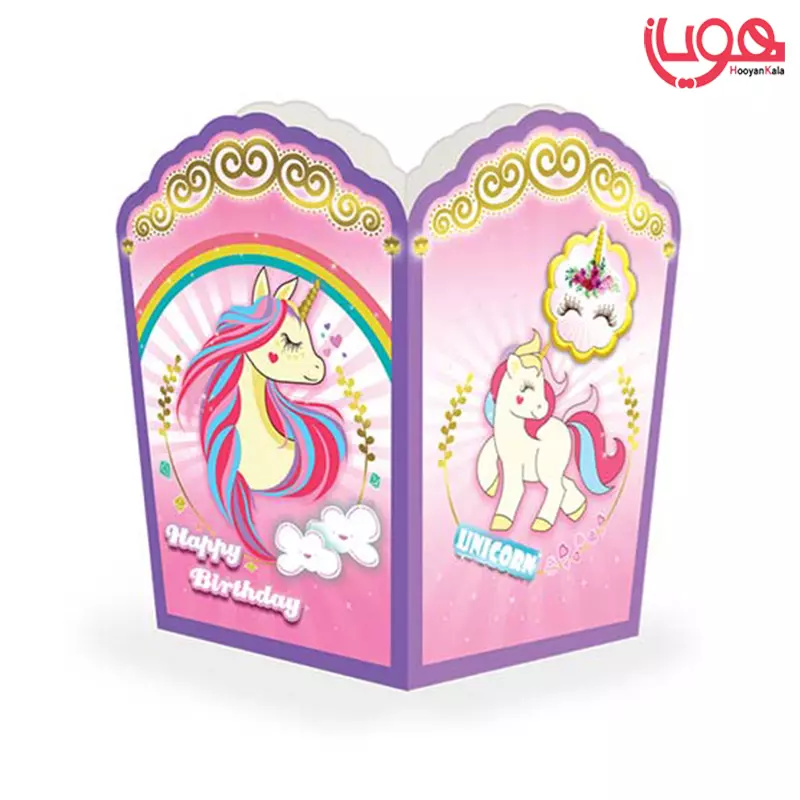 پاپ کورن 10 عددی اسب تک شاخ (unicorn)