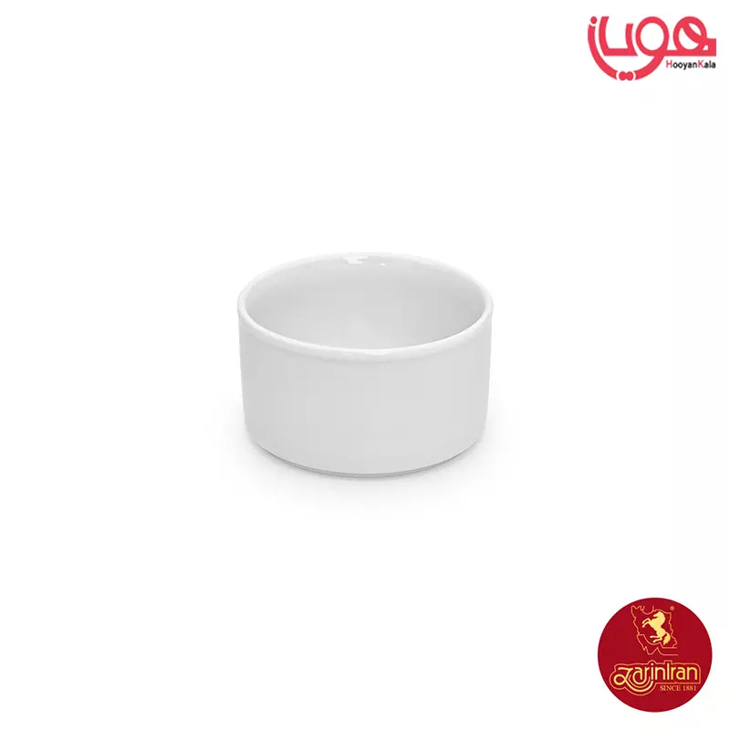 ظرف قند و شکر چینی زرین هتلی 49 سفید