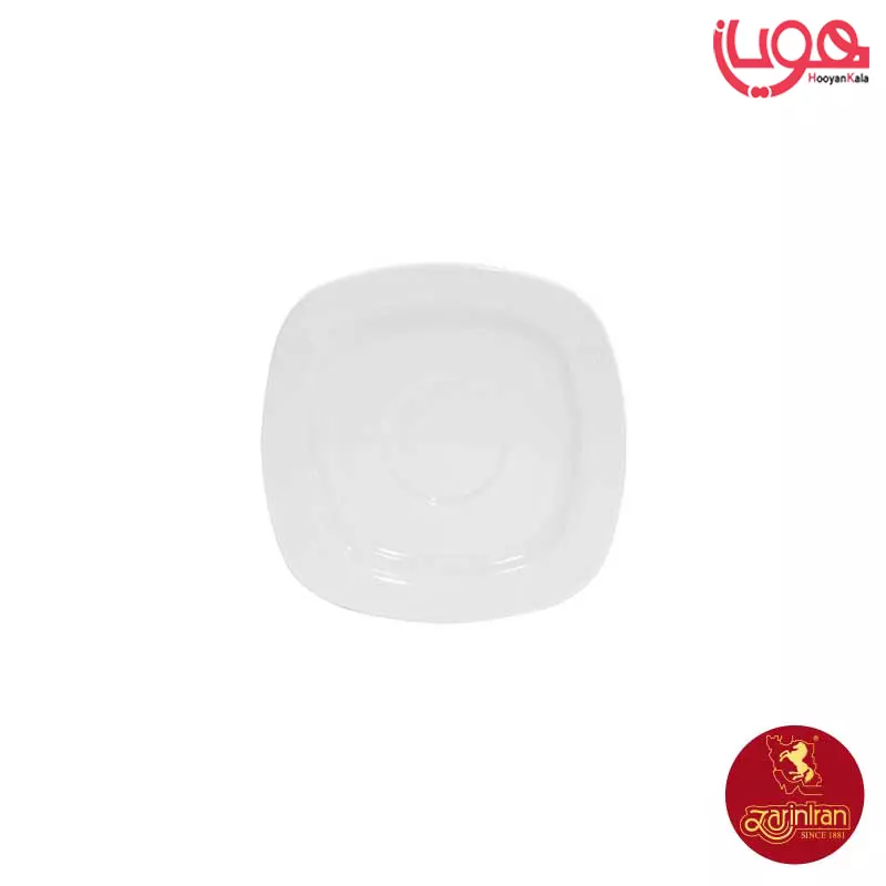 نعلبکی چینی زرین هتلی کواترو 16 سانتیمتری