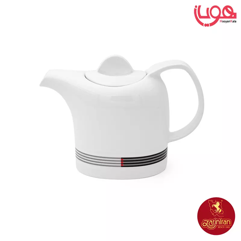 قوری چینی زرین قهوه خوری سه فنجان هتلی 49 وگاس