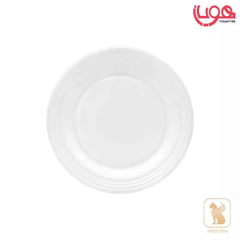 بشقاب پیش دستی هتلی پارس اپال سایز 19.5 کد 195