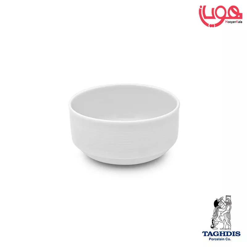 کاسه سوپ خوری هتلی تقدیس سفید سایز 10 کد HR34