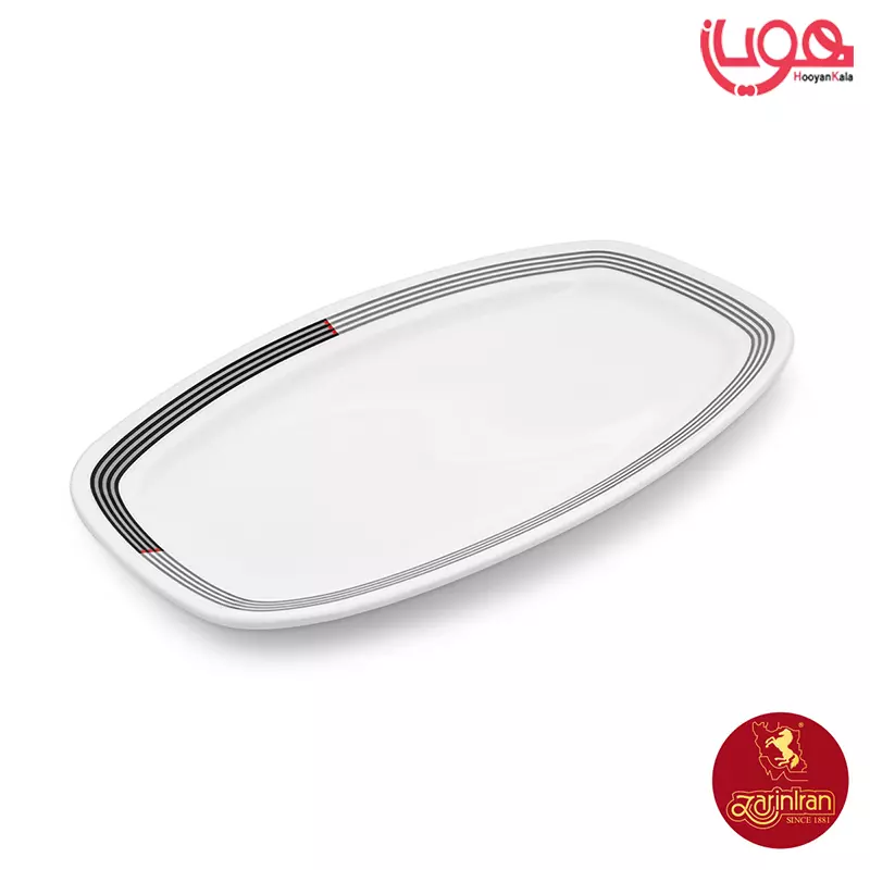 دیس کباب متوسط چینی زرین هتلی 49 سایز 40 طرح وگاسر