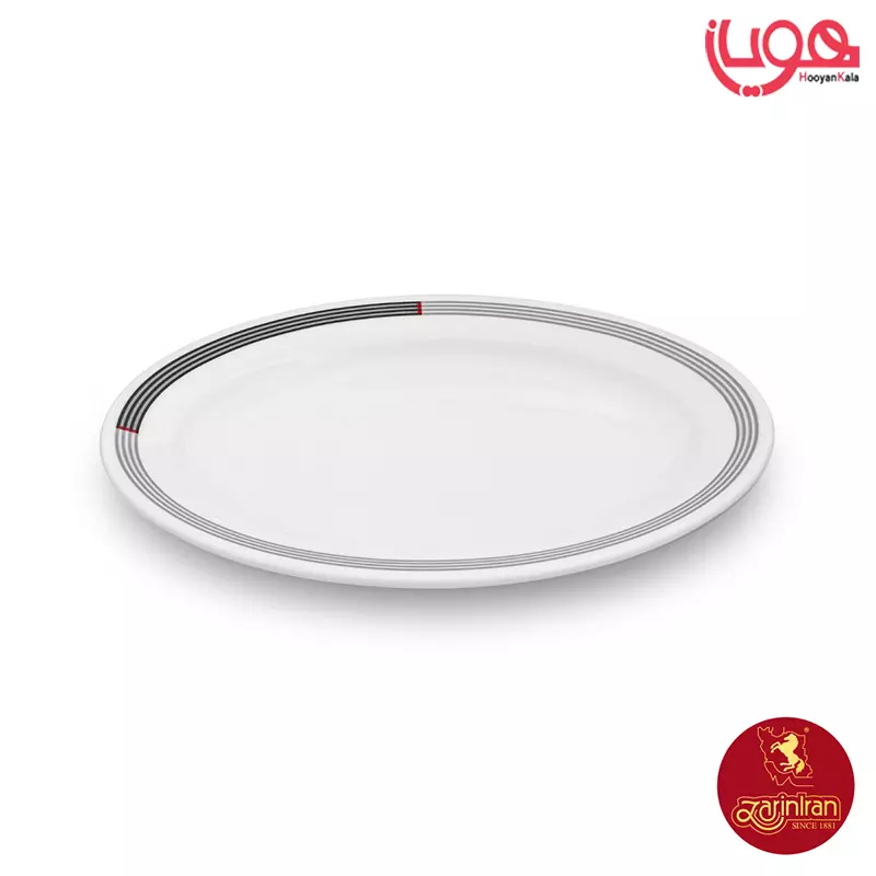 دیس بیضی چینی زرین هتلی 49 سایز 32 طرح وگاس